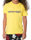 Kids T-Shirts ShakaTime Hang Loose Hawaii Yellow Shaka Time Hawaii