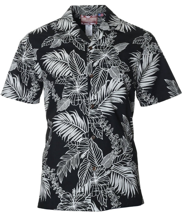 Lalea Resort Hawaiian Shirt Black