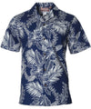 Lalea Resort Hawaiian Shirt Navy