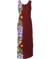 Long Maxi Cocktail Dress Apana Red