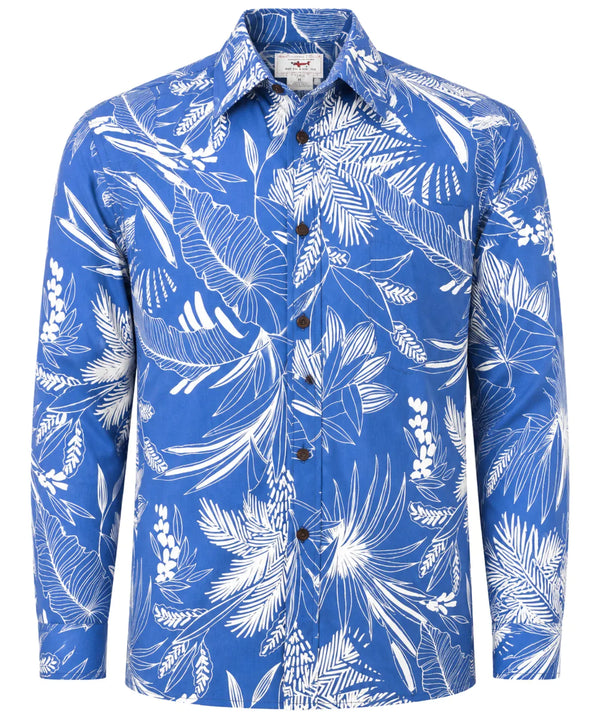 Hawaiian Shirt Long Sleeves Pacific Breeze