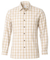 Palaka Long Sleeves Hawaii Shirt Khaki