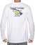 Long Sleeves Sweatshirt T-Shirt Island Hang Loose White