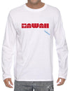 Hawaii Shark Long Sleeve T-Shirt White Shaka Time Hawaii