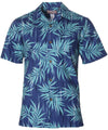 Majestic Palm Aloha Shirt Navy