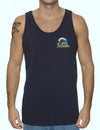 Men Tank Top Big Kahuna Waves Design