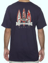 North Shore Hawaii Island T-Shirt Navy