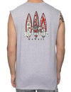 Muscle Tee North Shore Hawaii Surfing Ash Shaka Time Hawaii