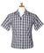 Palaka Women Camp Shirt Navy Navy