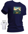 Kilauea Style Men's Aloha Short Sleeve Tee Navy Shaka Time Hawaii