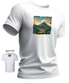 Kilauea Style Men's Aloha Short Sleeve Tee White Shaka Time Hawaii