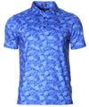 Pineapple Express Men's Polo Golf Shirt Blue