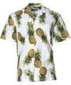 Pineapples Aloha Shirt Waimea Casuals White Paradise Found