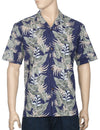 Aloha Lei Poly Cotton Hawaiian Shirt