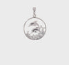 Dolphin Pendant Necklace Inspired by Hawaii's Ocean Life