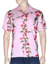 Hawaiian Shirt Bamboo Hibiscus Island