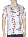 Hawaiian Shirt Bamboo Hibiscus Island