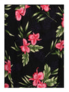 Okalani Hawaiian Black Fabric and Matching Clothes