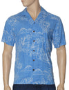 Resort Keahole Shirt Light Blue
