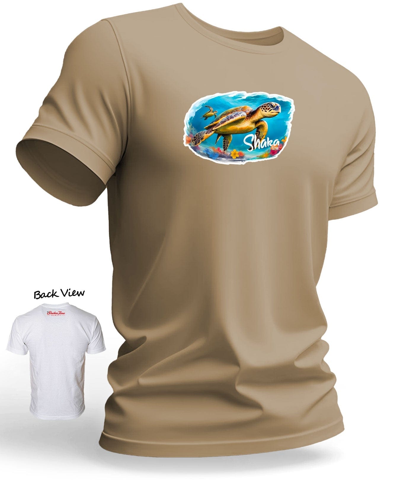 Hawaii Sea Turtle Men's Shaka T-Shirt – Shaka Time Hawaii