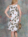 Short Hawaiian Dress Hanapepe Orchids