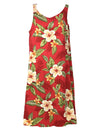 Short Hawaiian Dress Ula ULa Red