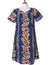 Short Muumuu Dress Paia Navy KY