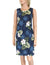 Short Sleeveless Tank Hawaii Dress Ka Pua Navy Pacific Legends