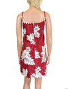 Short Spaghetti Hawaiian Dress Lanai Tropical
