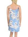 Short Spaghetti Hawaiian Dress Lanai Tropical