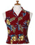 Red Sleeveless Women's Blouse Aloha Okalani Red