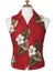 Ka Pua Floral Sleeveless Blouse Red Pacific Legend