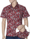 Slim Fit Tailored Kahu Shirt Red KY