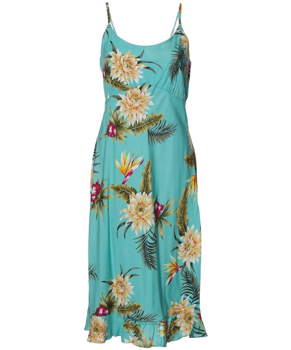Slip Hawaiian Dress Island Ceres Green / 2XL Slip Hawaiian Dress Island Ceres Green / 2XL