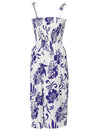 Smock Hawaiian Dress Pago Pago Island Purple Fits XS to XL (2-16)