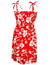 Smocked Top Hawaiian Dress Kaneohe Red