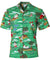 Snowman Hawaii Vacation Christmas Shirt Green