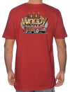 T-Shirt Tee Surfers Woody Station Wagon Car