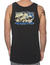 Tank Top Hawaiian Islands Map Black