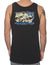 Tank Top Hawaiian Islands Map Black
