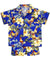 Toddler Boy's Hawaiian Clothes Set Rooster's Up Navy