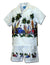 Surfing Woody Car Boys Toddler Clothes Set White