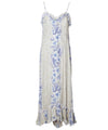 Long Muumuu Spaghetti Straps Designs Cream