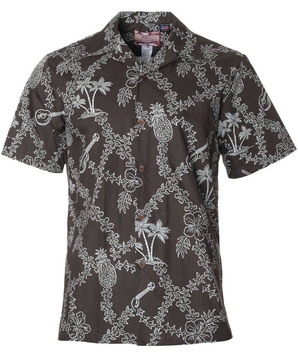 Maule Tartan Vintage Leaves Hawaiian Shirt main image 0