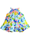 Watercolors Dream Baby Girl Halter 2PC Set Blue RJC