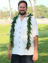 White Aloha Shirt Makena