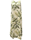 White Ginger Ankle Length Dress Khaki