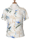 Camp Hawaiian Rayon Blouse Bamboo Paradise Cream Paradise Found