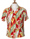 Camp Blouse for Women Heliconia Red Paradise Found