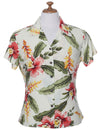 Orchid Pua Women Hawaiian Fitted Shirt